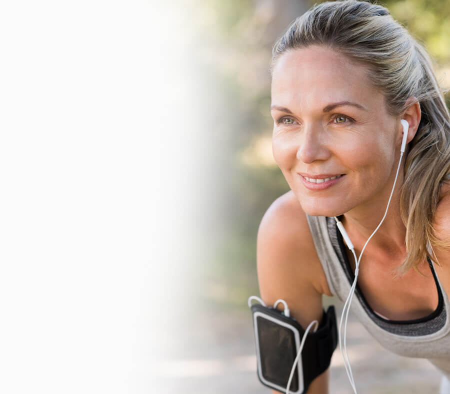 Woman jogging