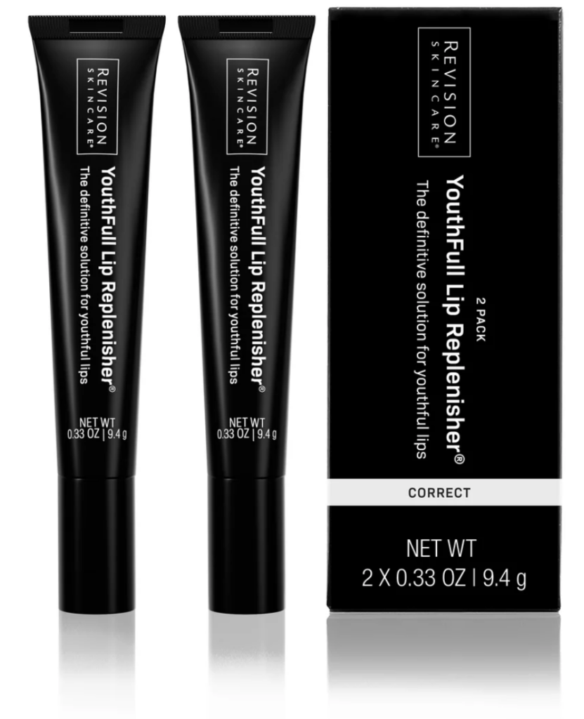 Revision Skincare products including Nectifirm, BodiFirm, and lip cream at Mountcastle Medical Spa in Ashburn VA