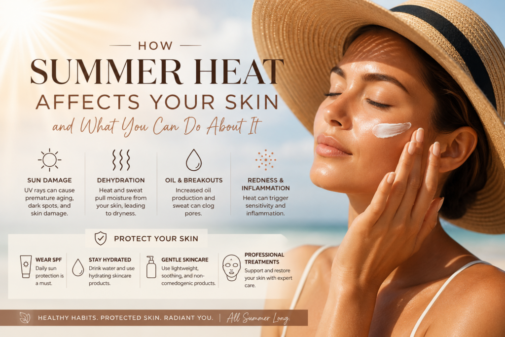 Mount Castle Medspa - Summer Skin Care: How to Protect Your Skin from Heat