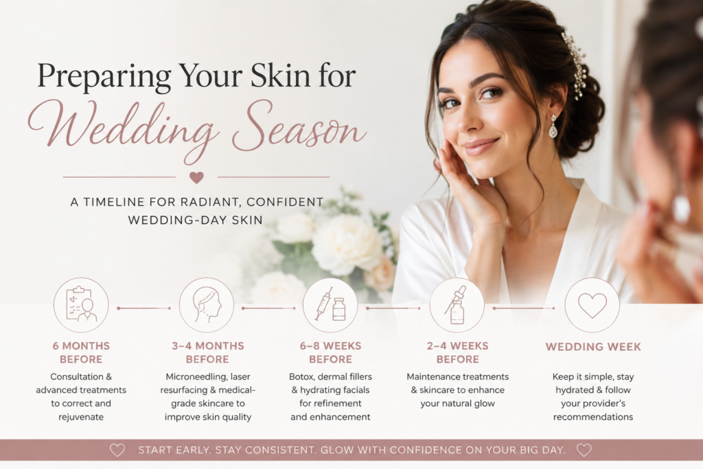Mount Castle Medspa - The Ultimate Wedding Skincare Timeline for Picture-Perfect Results