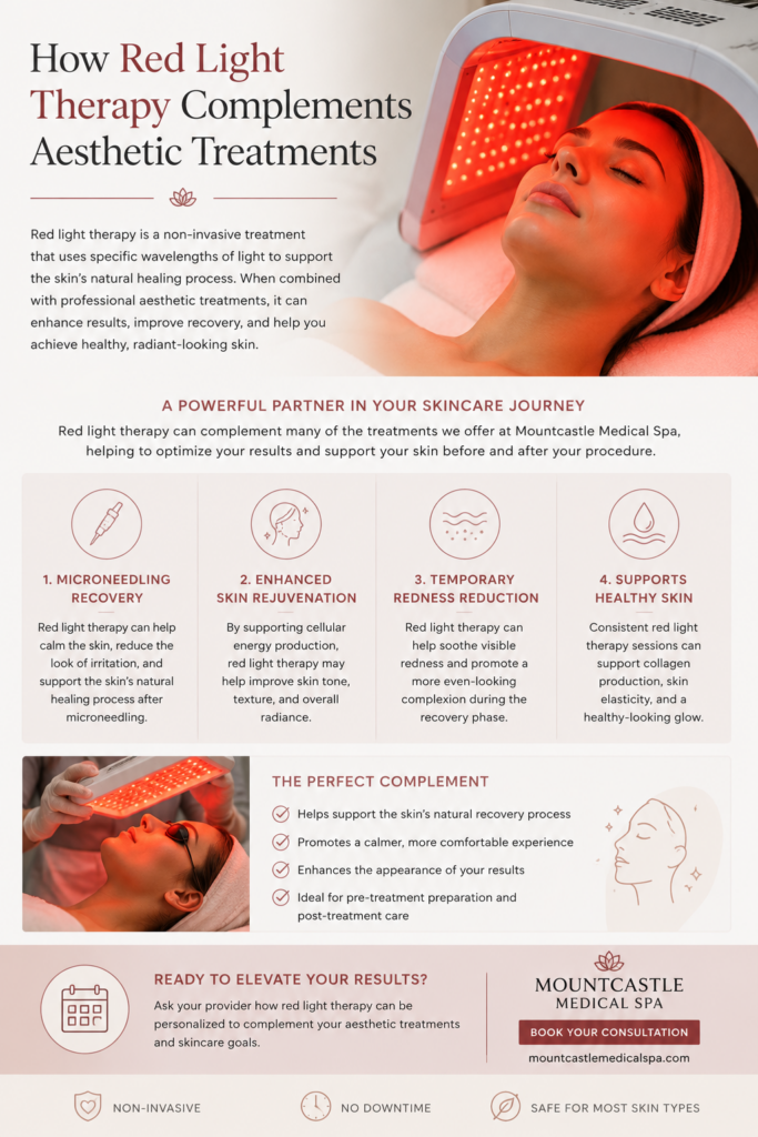 Mount Castle Medspa - How to Maximize Your Aesthetic Results with Red Light Therapy